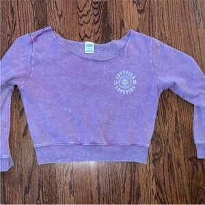 PINK Victoria Secret  Cropped Sweatshirt